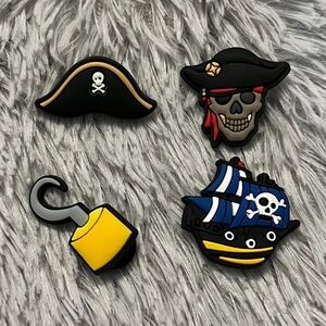 Pirate Croc Charm Set